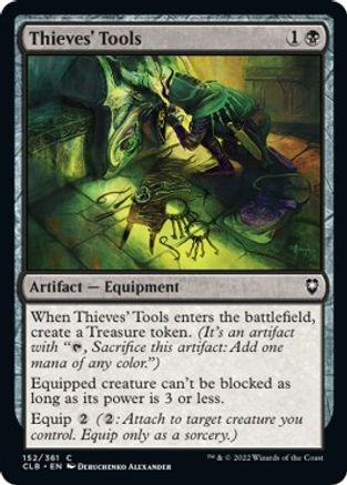 Thieves' Tools #152 Magic Commander Legends: Battle for Baldur's Gate