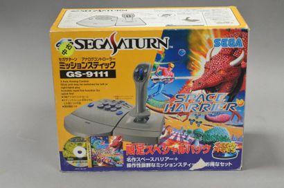 Space Harrier Limited Special Pack With Mission Stick GS-9111 JP Sega Saturn