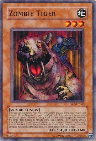 Zombie Tiger DR1-EN066 YuGiOh Dark Revelation Volume 1