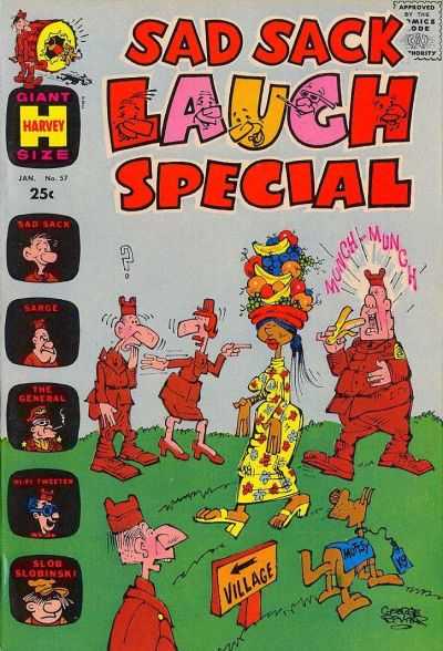 Sad Sack Laugh Special #57 (1969) Comic Books Sad Sack Laugh Special
