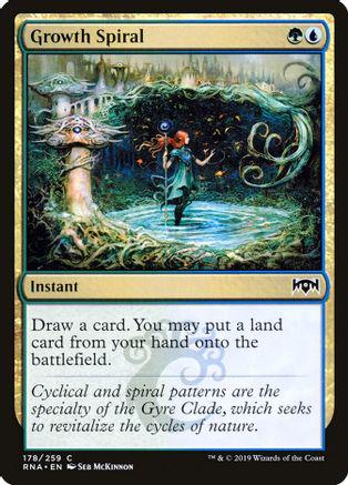 Growth Spiral #178 Magic Ravnica Allegiance