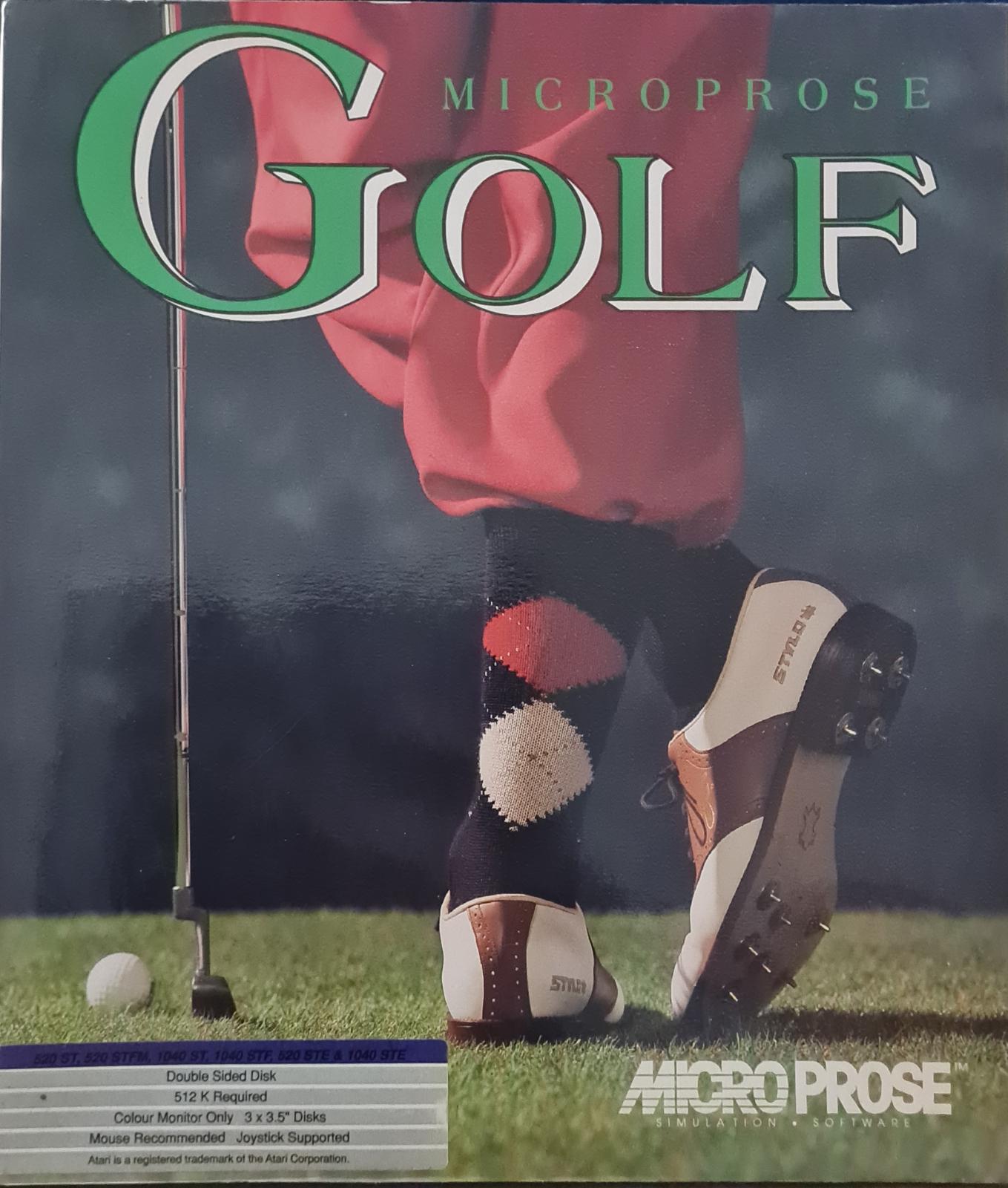 Microprose Golf Atari ST
