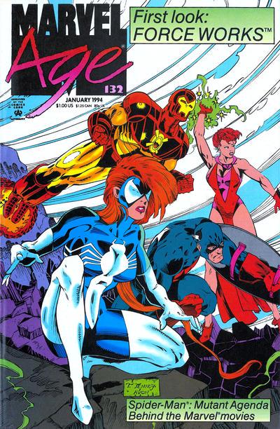 Marvel Age #132 (1994) Comic Books Marvel Age