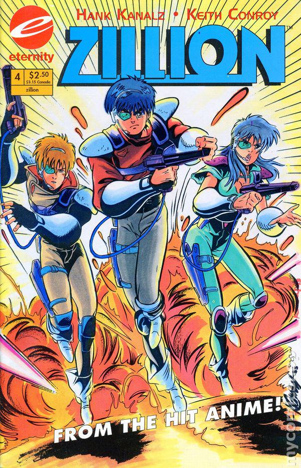 Zillion #4 (1993) Comic Books Zillion