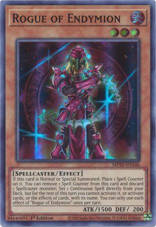 Rogue of Endymion MP20-EN146 YuGiOh 2020 Tin of Lost Memories Mega Pack