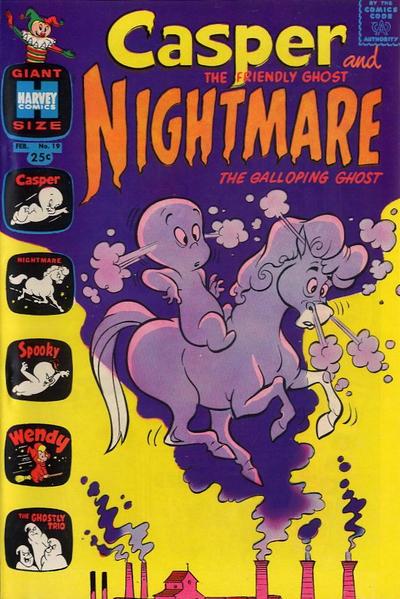 Casper & Nightmare #19 (1968) Comic Books Casper & Nightmare