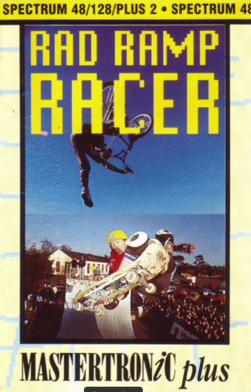 Rad Ramp Racer ZX Spectrum