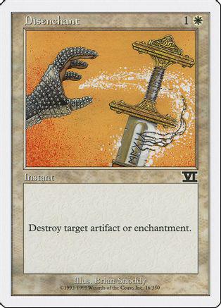 Disenchant Magic 6th Edition