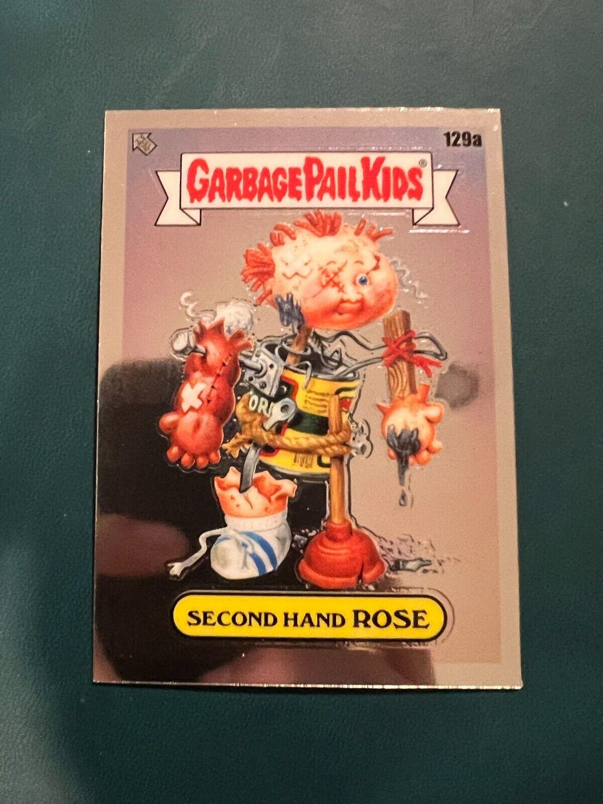 SECOND HAND ROSE #129a 2021 Garbage Pail Kids Chrome