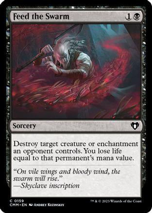 Feed the Swarm #159 Magic Commander Masters