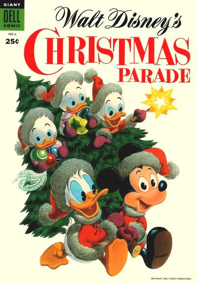 Walt Disney's Christmas Parade #6 (1954) Comic Books Walt Disney's Christmas Parade