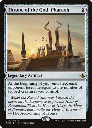Throne of the God-Pharaoh #237 Magic Amonkhet