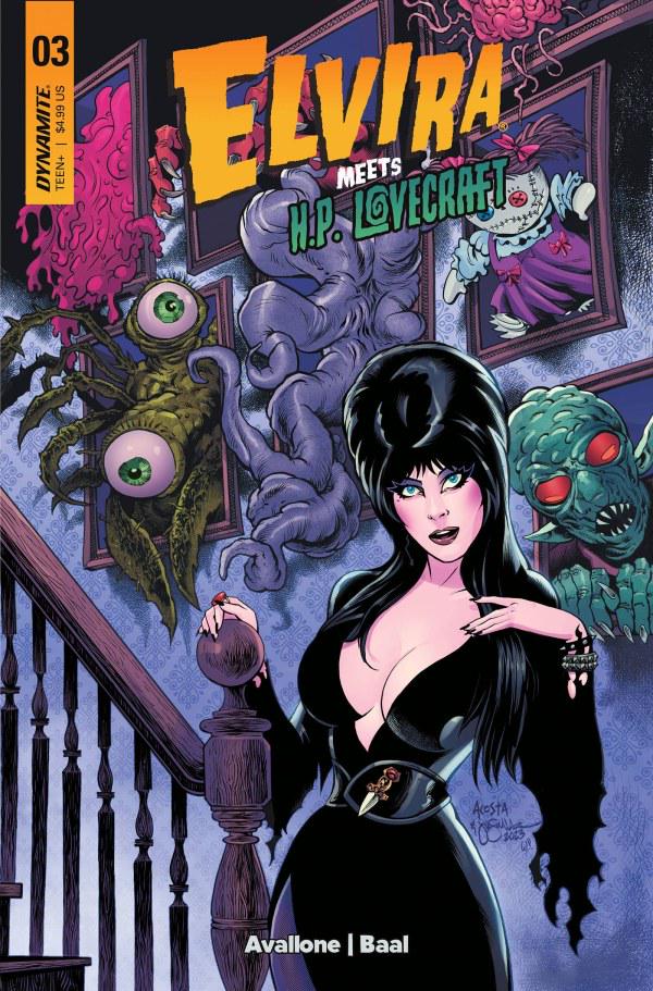 Elvira Meets H.P. Lovecraft #3 (2024) Comic Books Elvira Meets H.P. Lovecraft