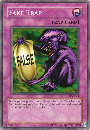 Fake Trap SDJ-049 YuGiOh Starter Deck: Joey