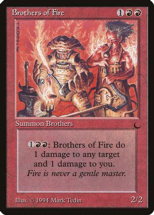 Brothers of Fire Magic The Dark