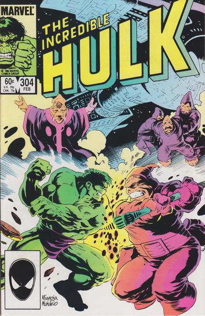 The Incredible Hulk #304 (1985) Comic Books Incredible Hulk