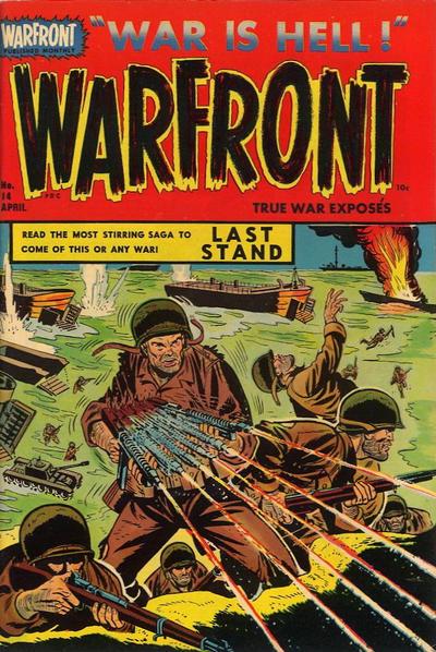 Warfront #14 (1953) Comic Books Warfront