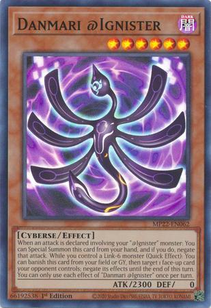 Danmari @Ignister MP22-EN062 YuGiOh 2022 Tin of the Pharaoh's Gods Mega Pack