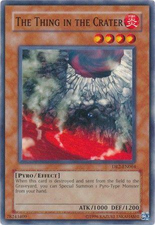 The Thing in the Crater DR2-EN064 YuGiOh Dark Revelation Volume 2