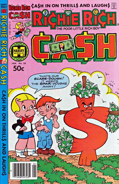 Richie Rich Cash #38 (1981) Comic Books Richie Rich Cash