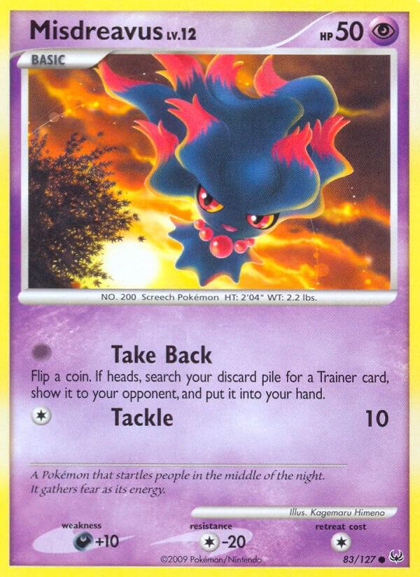 Misdreavus #83 Pokemon Platinum