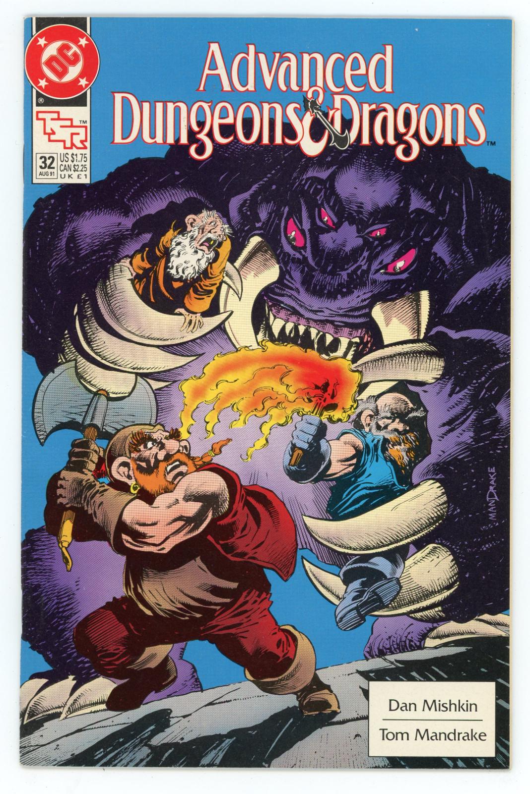 Advanced Dungeons & Dragons #32 (1991) Comic Books Advanced Dungeons & Dragons