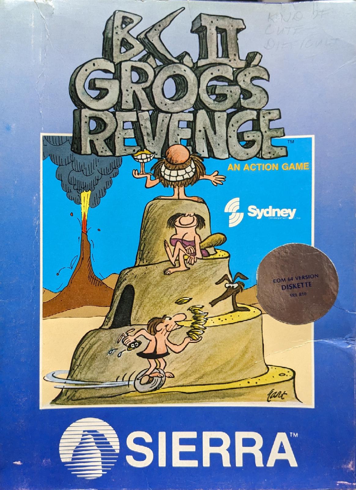 B.C. II Grog's Revenge Commodore 64