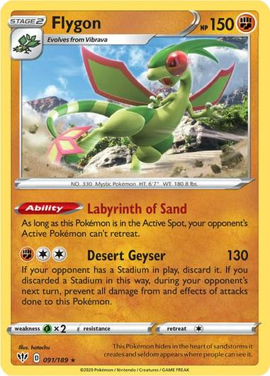 Flygon #91 Cover Art