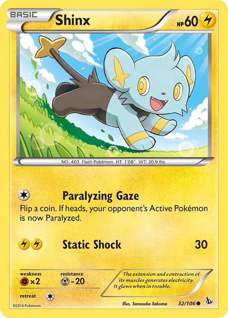 Shinx #32 Pokemon Flashfire