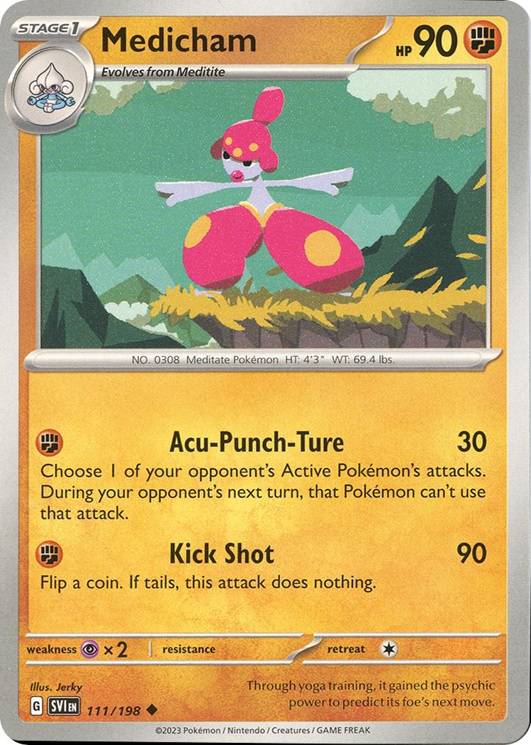Medicham #111 Pokemon Scarlet & Violet