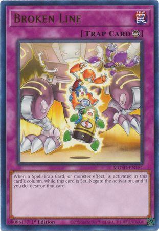Broken Line MGED-EN151 YuGiOh Maximum Gold: El Dorado