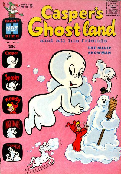 Casper's Ghostland #20 (1964) Comic Books Casper's Ghostland