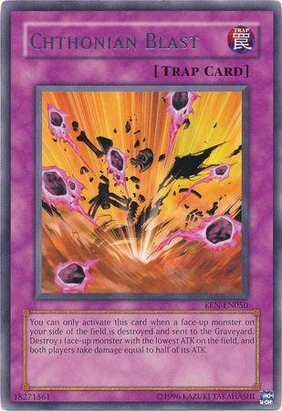 Chthonian Blast EEN-EN050 YuGiOh Elemental Energy