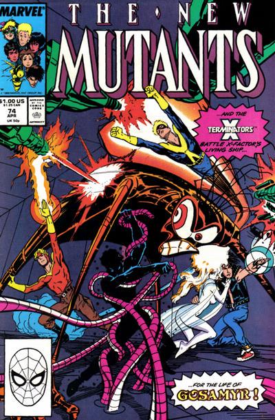 New Mutants #74 (1989) Comic Books New Mutants