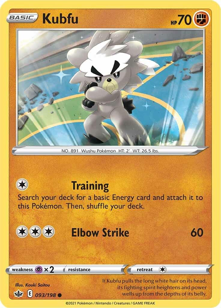 Kubfu #93 Pokemon Chilling Reign