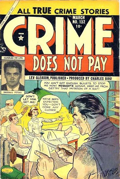 Crime Does Not Pay #132 (1954) Comic Books Crime Does Not Pay