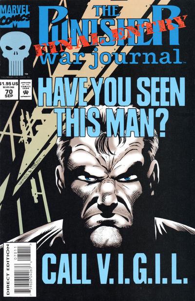 Punisher War Journal #70 (1994) Comic Books Punisher War Journal