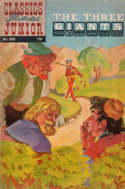 The Three Giants #569 (1960) Comic Books Classics Illustrated Junior