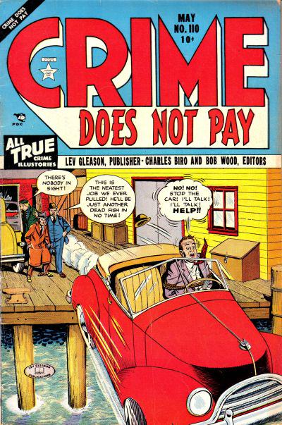 Crime Does Not Pay #110 (1952) Comic Books Crime Does Not Pay