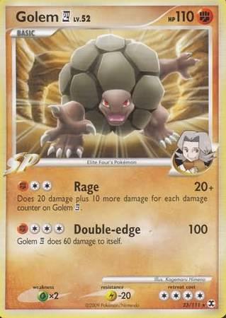 Golem #23 Pokemon Rising Rivals