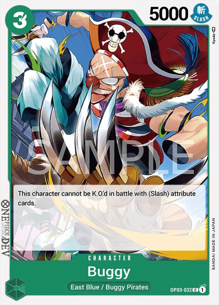 Buggy OP03-032 One Piece Pillars of Strength