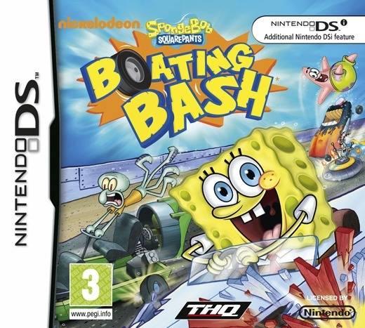 SpongeBob SquarePants Boating Bash PAL Nintendo DS
