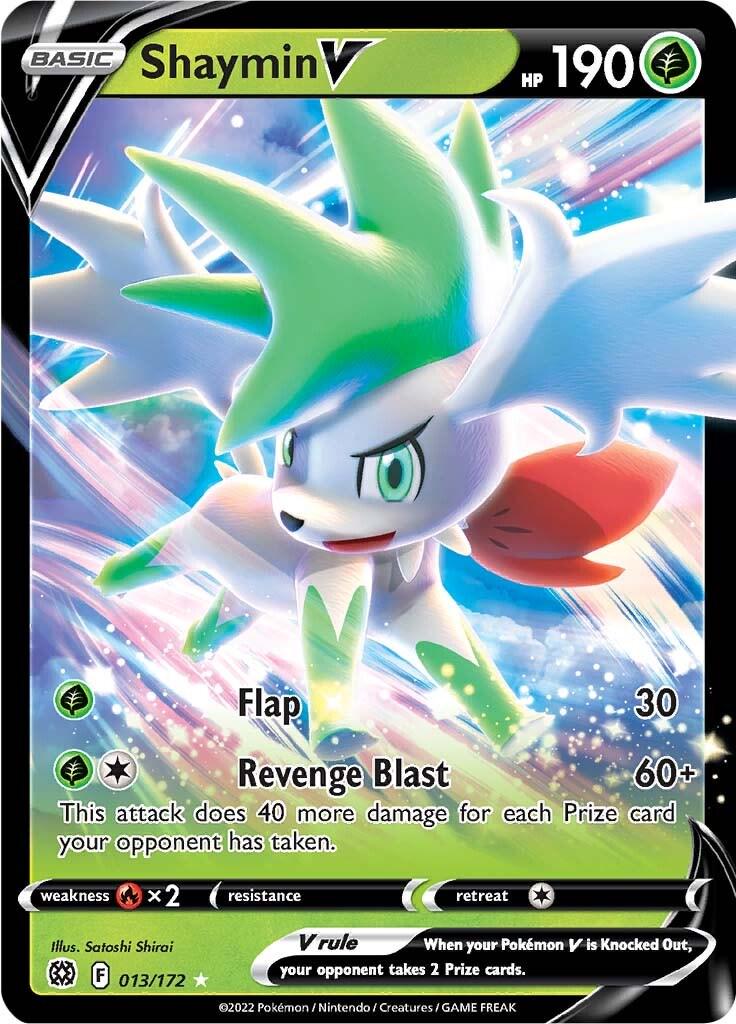 Shaymin V #13 Pokemon Brilliant Stars