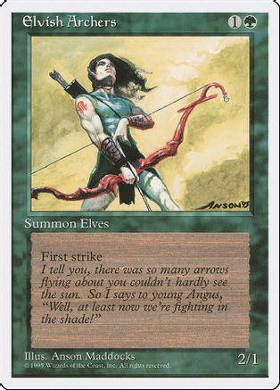 Elvish Archers Magic 4th Edition