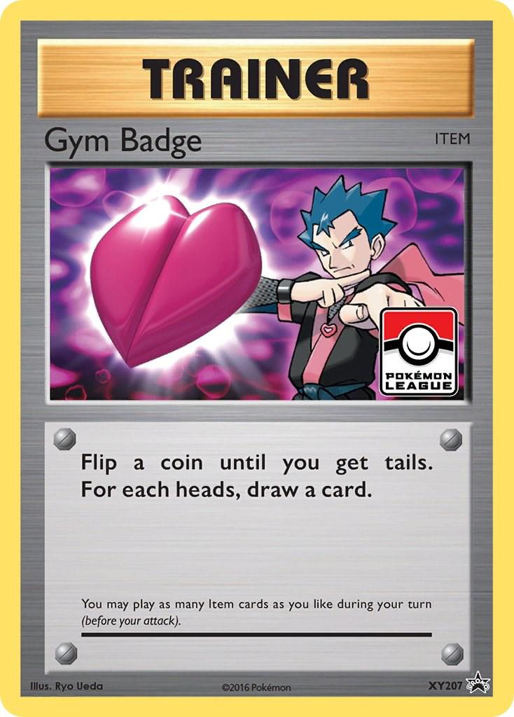 Gym Badge #XY207 Pokemon Promo