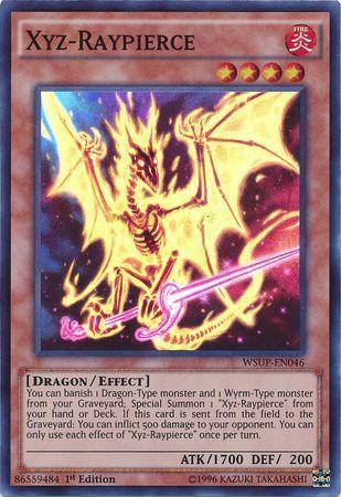 Xyz-Raypierce WSUP-EN046 YuGiOh World Superstars