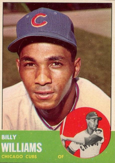 Billy Williams #353 Baseball Cards 1963 Topps