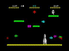 Gameplay | Jet Pac ZX Spectrum