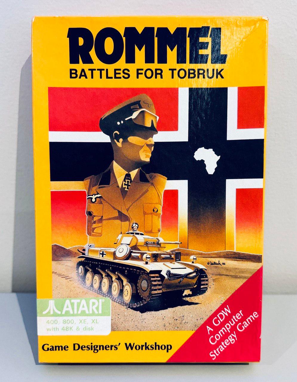 Rommel Battles For Tobruk Atari 400
