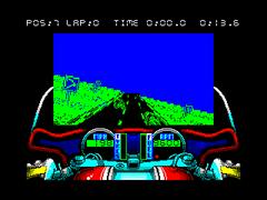 Gameplay | 750cc Grand Prix ZX Spectrum